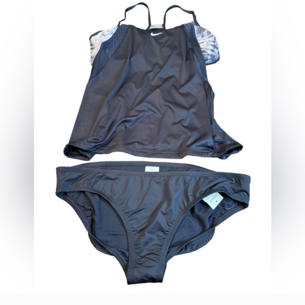 NWT Nike Earth Dye Layered Swim Tankini XXL